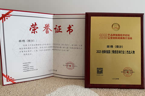 夜沙老师获“2025品牌强国杰出人物”称号